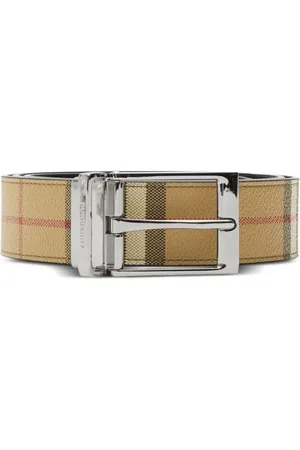 Burberry Wendbarer Gürtel mit Check