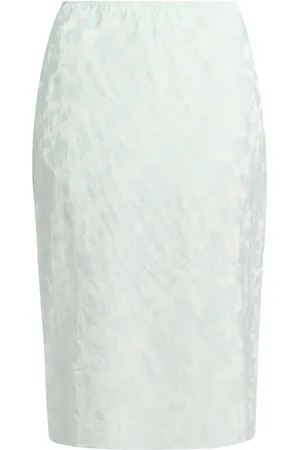 BITE Jacquard-Midirock mit Blumenmuster