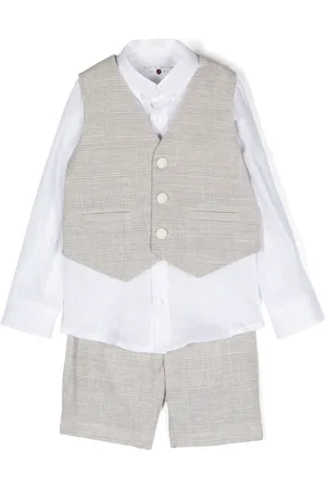 Lapin House Kariertes Short-Set