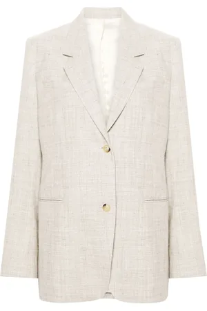 Totême Einreihiges Twill-Sakko