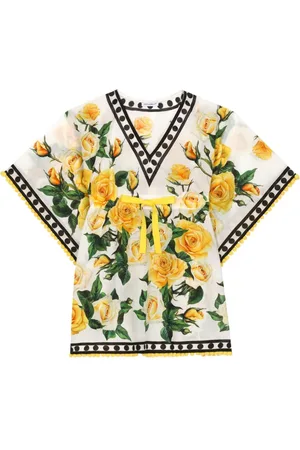 Dolce & Gabbana Kleid mit Rosen-Print