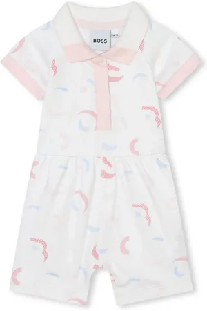 HUGO BOSS Strampler mit grafischem Print