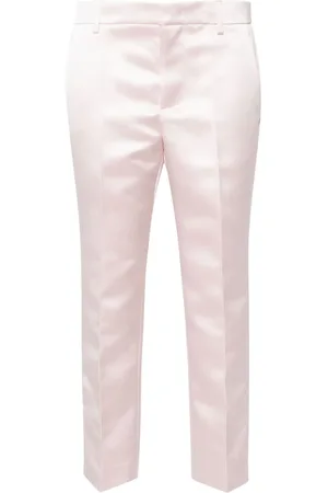 Serafini Cropped-Hose aus Satin
