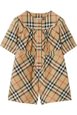 Burberry Playsuit mit Nova-Check