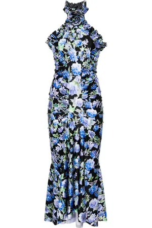 Serafini Maxikleid mit Print