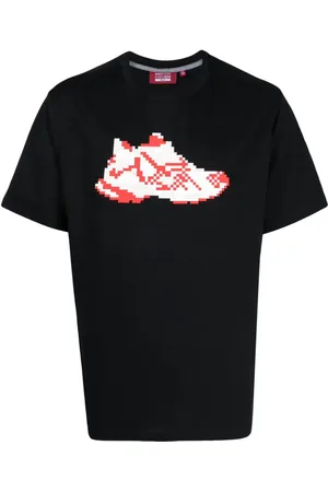 MOSTLY HEARD RARELY SEEN T-Shirt mit Red Runner-Print