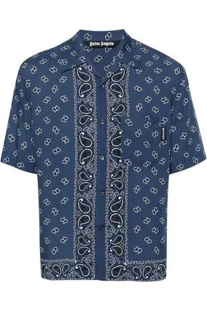 Palm Angels Bowlinghemd mit Paisley-Print