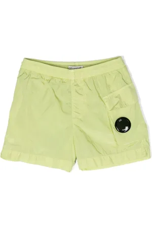 C.P. Company Badeshorts mit Linsen-Detail