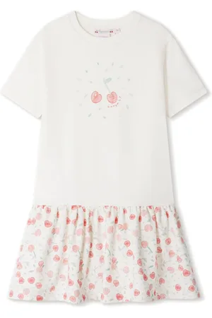 BONPOINT Kleid mit Logo-Print