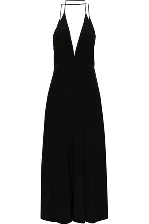 Totême Neckholder-Maxikleid