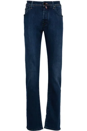 Jacob Cohen Halbhohe Slim-Fit-Jeans