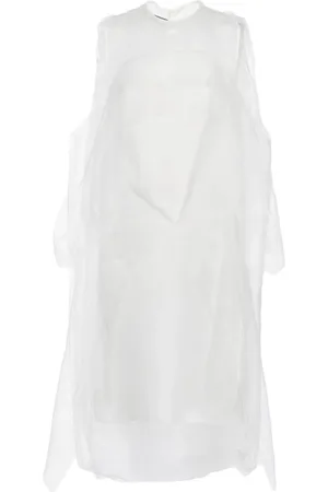 Prada Technical Voile Midikleid