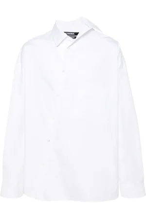 Jacquemus Cuadro Popeline-Hemd
