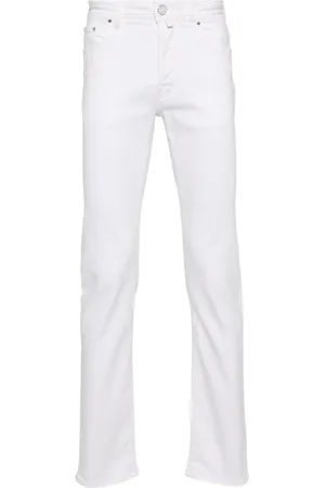 Jacob Cohen Halbhohe Slim-Fit-Jeans