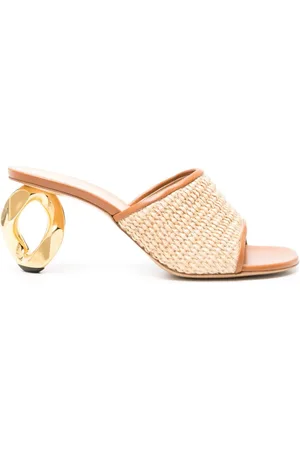 J.W.Anderson Mules mit Ketten-Absatz