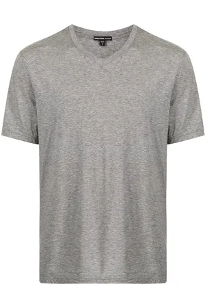 James Perse T-Shirt mit V-Ausschnitt