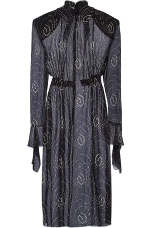 Prada Georgette-Kleid mit Print