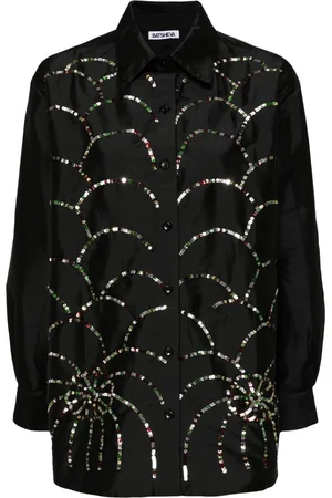 BATSHEVA Alison Bluse mit Pailletten