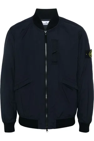 Stone Island Gefütterte Jacke mit Kompass-Patch