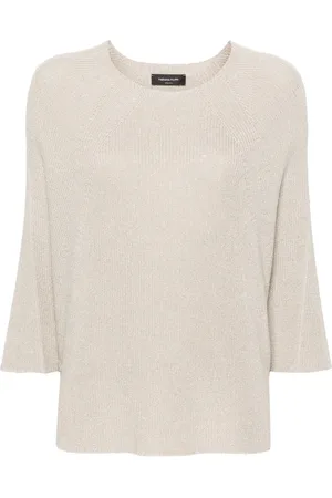 Fabiana Filippi Pullover im Metallic-Look