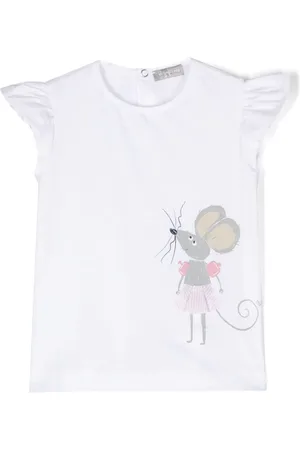 Il gufo T-Shirt mit Maus-Print