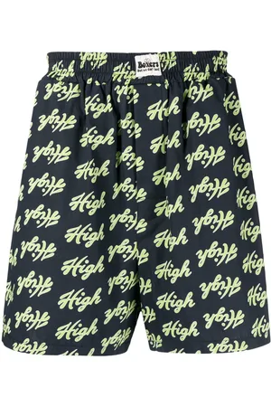 Natasha Zinko Shorts mit Slogan-Print