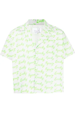 Natasha Zinko Hemd mit Slogan-Print