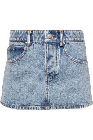 Alexander Wang Minirock mit Kristallen
