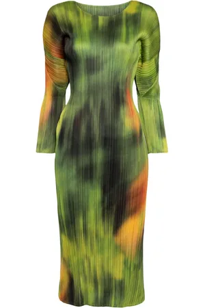 PLEATS PLEASE ISSEY MIYAKE Plissiertes Midikleid