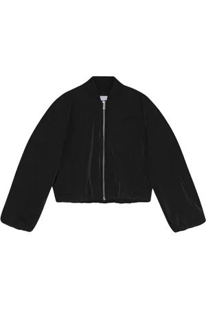 Ganni Bomberjacke mit tiefen Schultern