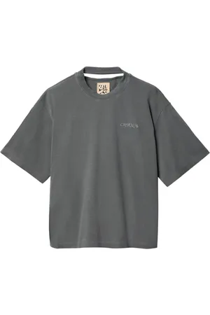 Camper T-Shirt mit Logo-Stickerei