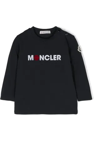 Moncler T-Shirt mit Logo-Applikation