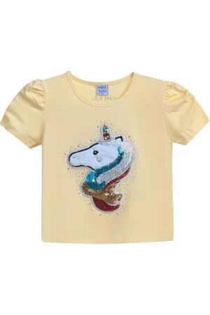 Mimi Tutu T-Shirt mit Einhorn-Applikation