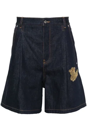 OFF-WHITE 90s Logo Jeans-Shorts