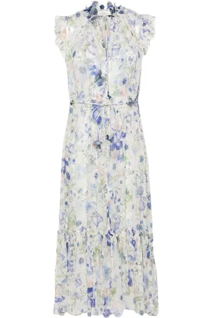ZIMMERMANN Maxikleid mit Garten-Print