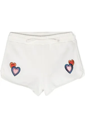 Stella McCartney Shorts mit Herz-Patch