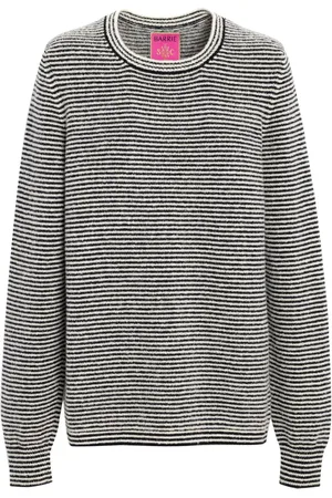 Barrie Gestreifter Intarsien-Pullover