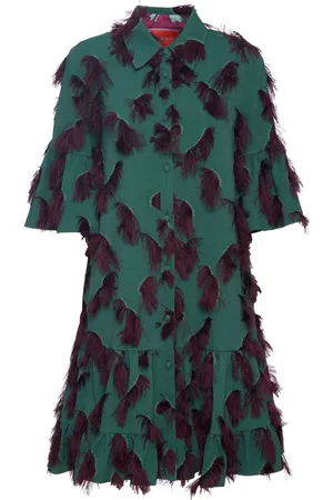 La DoubleJ Choux Kleid mit Fransen