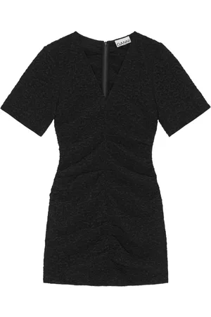Ganni Strukturiertes Minikleid
