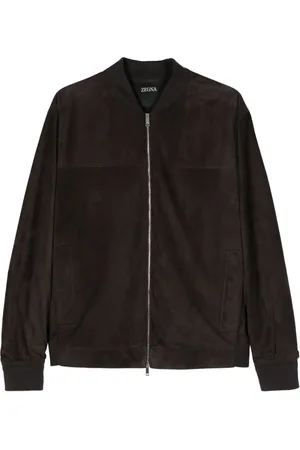 Ermenegildo Zegna Bomberjacke aus Wildleder