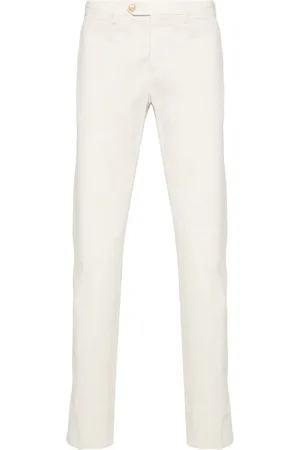 CANALI Slim-Fit-Hose mit Bügelfalten