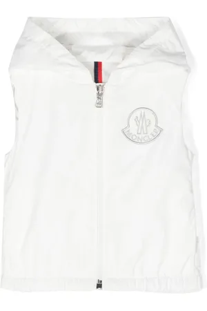 Moncler Essien Weste mit Logo-Patch
