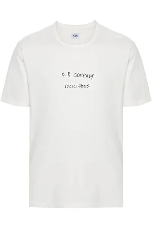 C.P. Company T-Shirt mit Logo-Patch