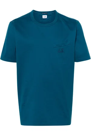 C.P. Company T-Shirt mit Logo-Stickerei