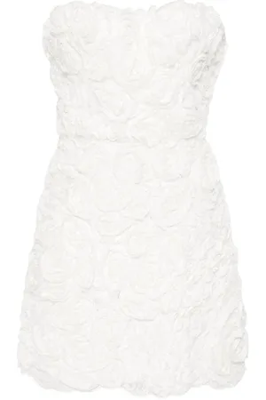 ERMANNO SCERVINO Minikleid mit Blumenapplikation