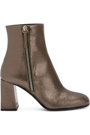 Giuseppe Zanotti Metallische Sveva Stiefeletten 80mm