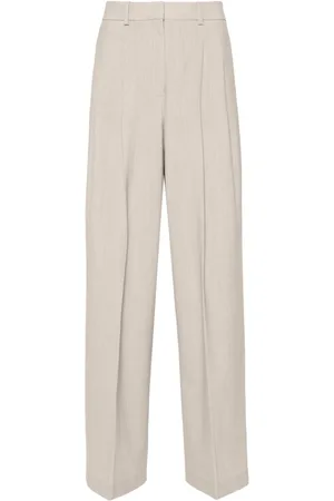 THEORY Weite Hose mit Bundfalten