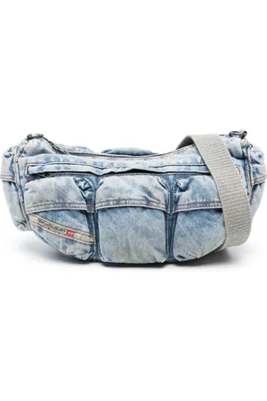 Diesel Re-Edition Travel 3000 Jeans-Schultertasche