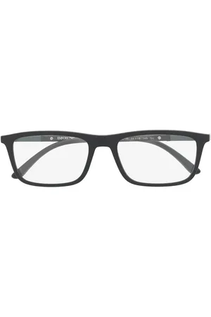 Emporio Armani Brille mit eckigem Gestell