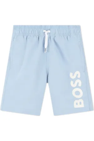 HUGO BOSS Badeshorts mit Logo-Print